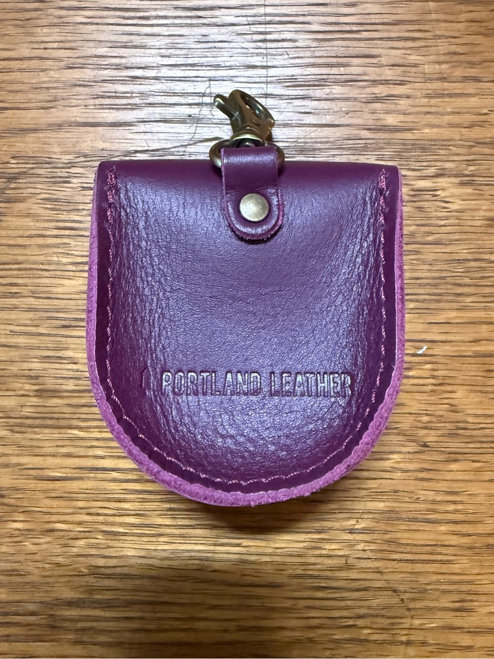 Portland Leather Goods Flower Pouch - Picture 2 of 4